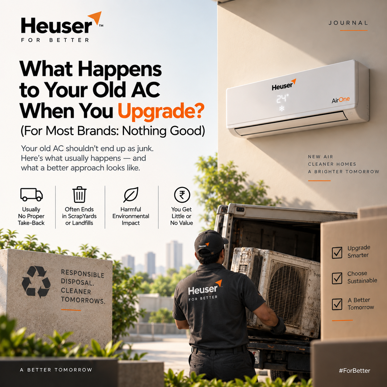 What Happens to Your Old AC When You Upgrade? (For Most Brands: Nothing Good)
