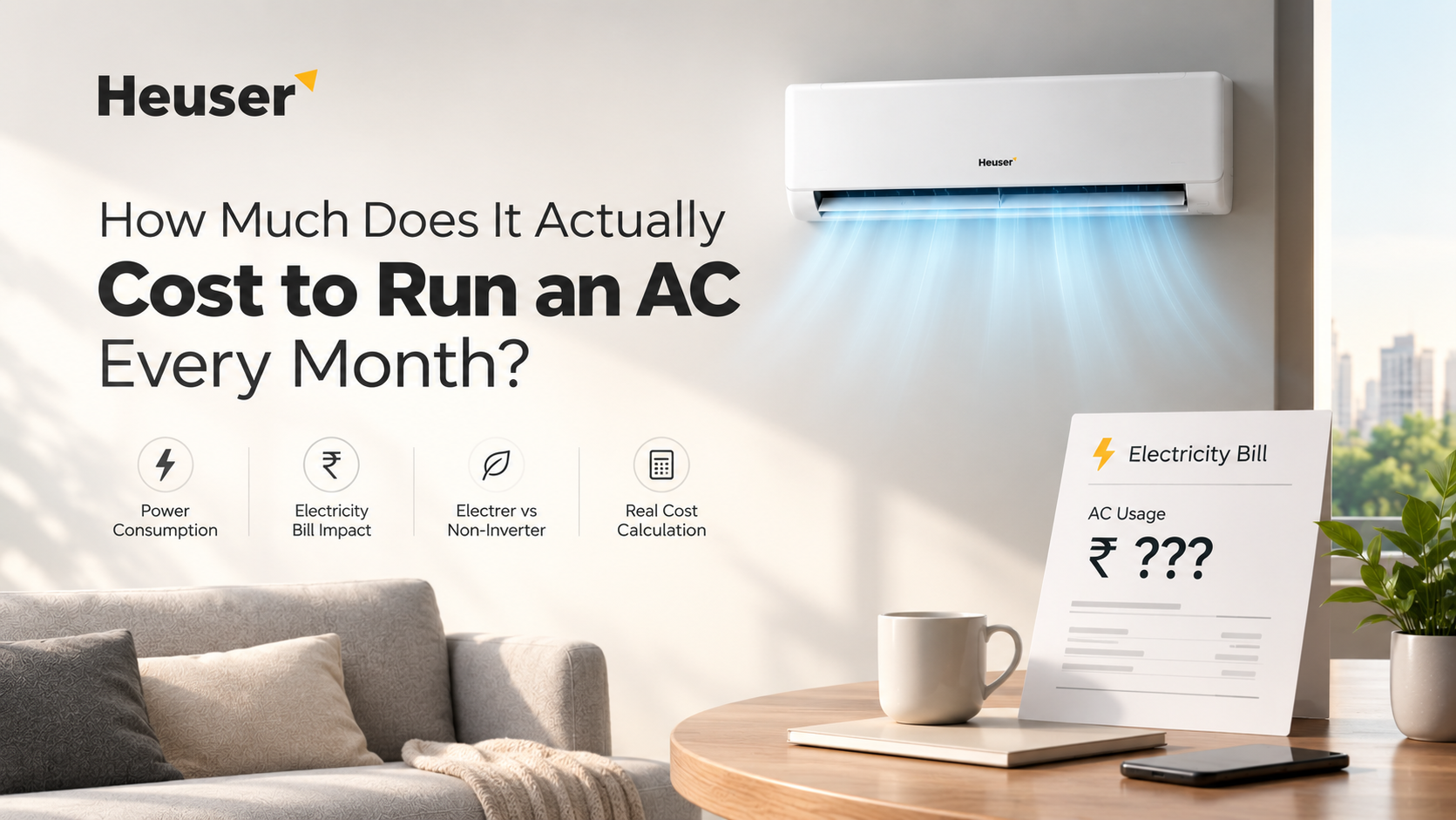 How Much Does It Actually Cost to Run an AC Every Month?