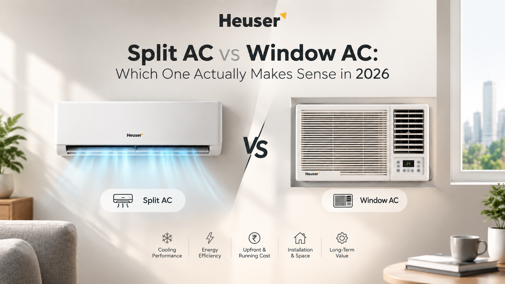 Split AC vs Window AC: Which One Actually Makes Sense in 2026